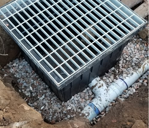 storm drain inlet repair